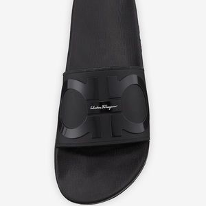 Salvatore Ferragamo Slide Sandals, Size 10